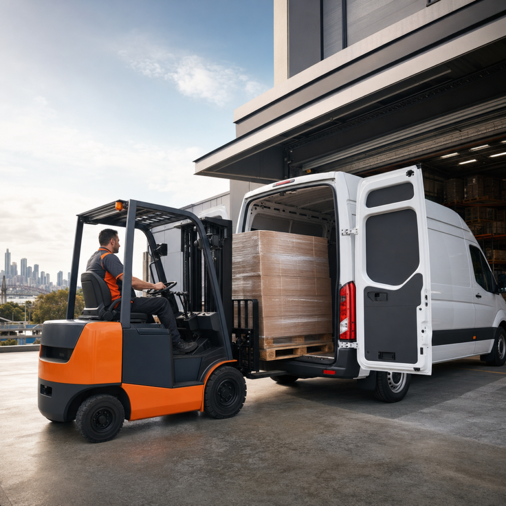 Go Pallet Loading Van