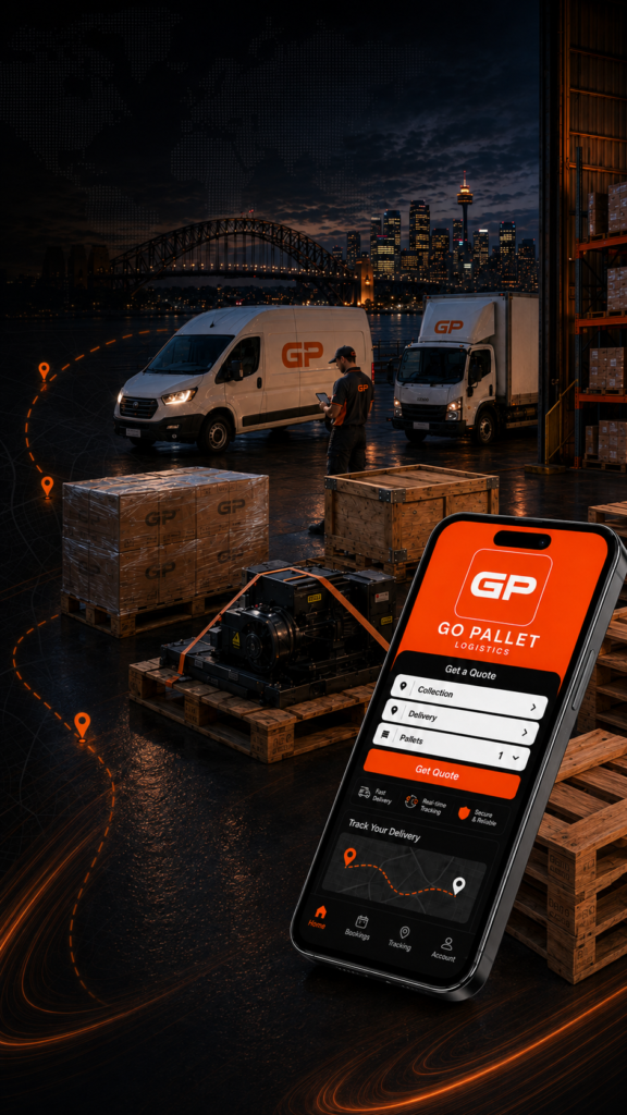 portrait go pallet banner