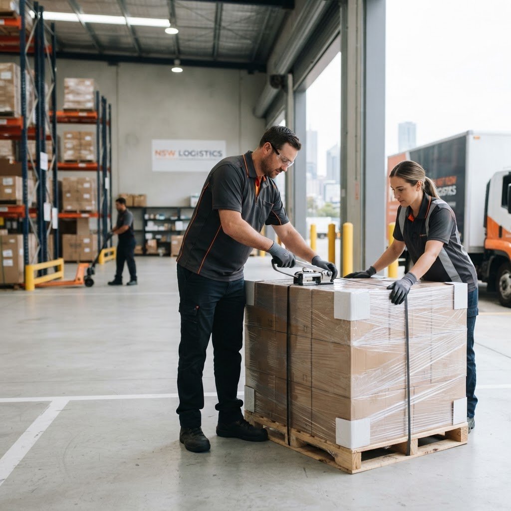 How to Prepare Your Goods for Palletised Freight: A Guide to Avoiding Transit Damage
