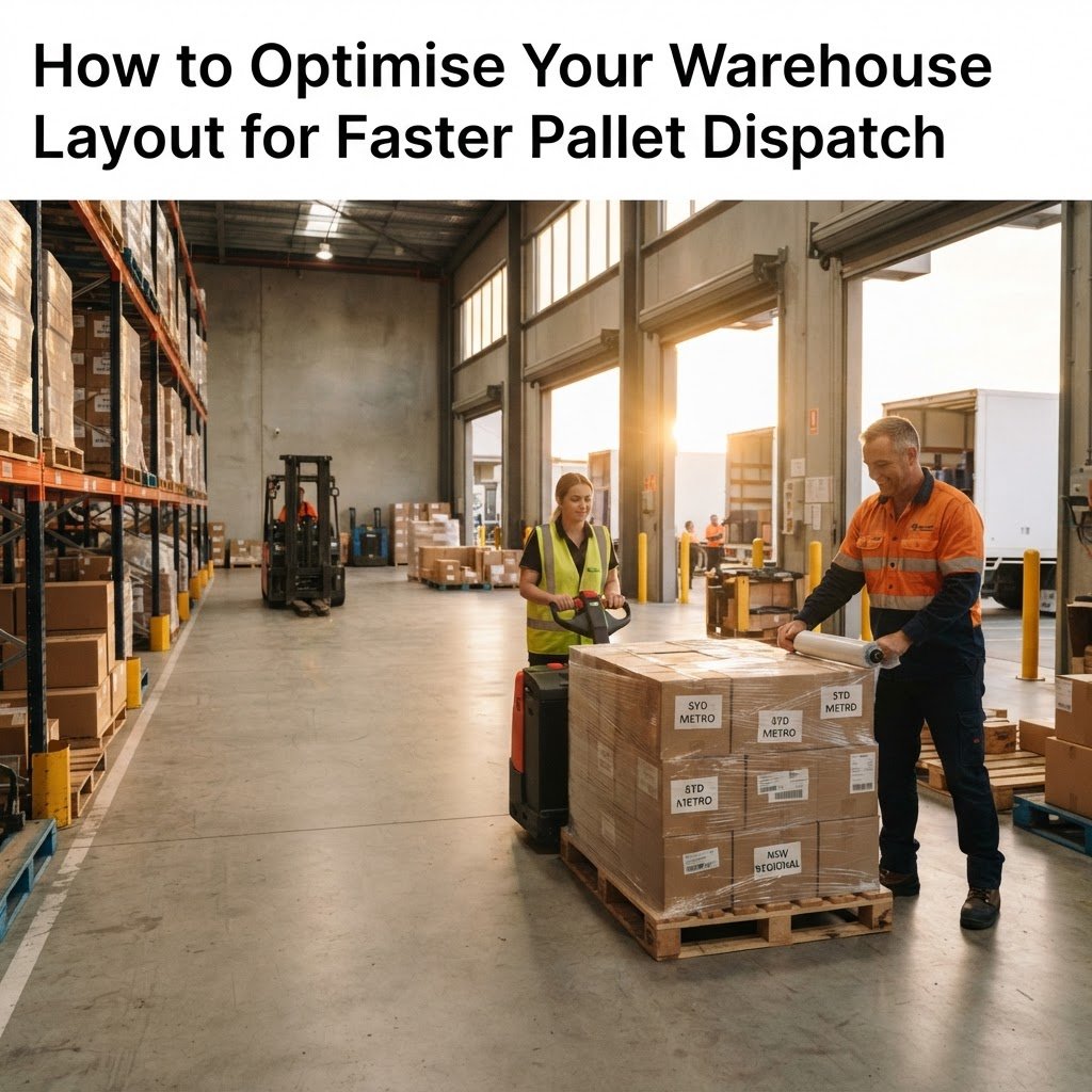 How to Optimise Your Warehouse Layout for Faster Pallet Dispatch